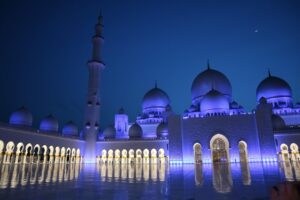 beautiful islamic mosque abu dhabi