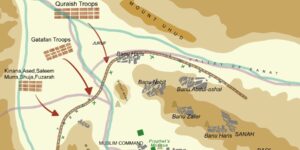 Battle of Trench Islam Map