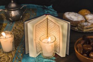 Quran Near Candles